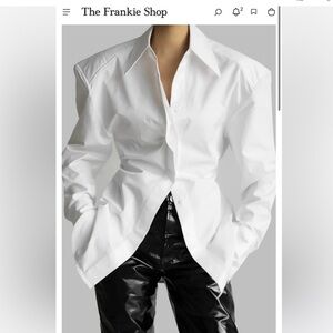 ISO The Frankie Shop Bec padded shirt
